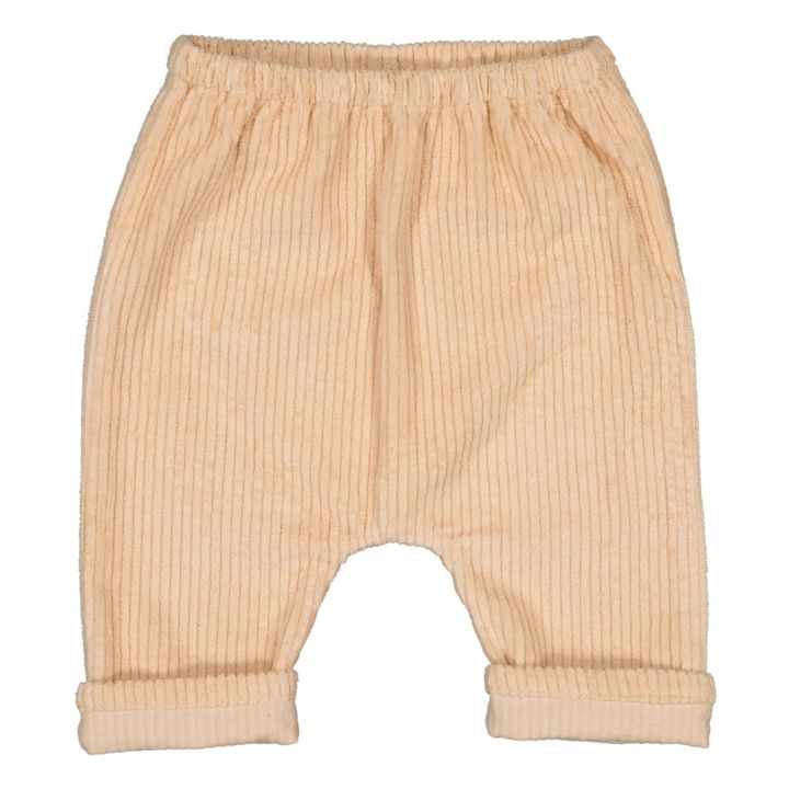 Jungle Corduroy Harem Pants Beige- Product image n°0