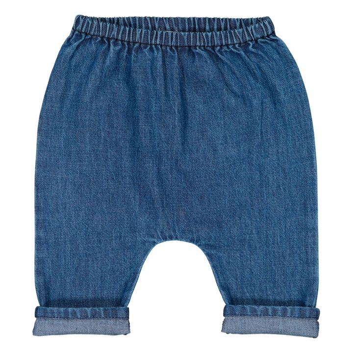 Jungle Denim Harem Pants Denim blue- Product image n°1