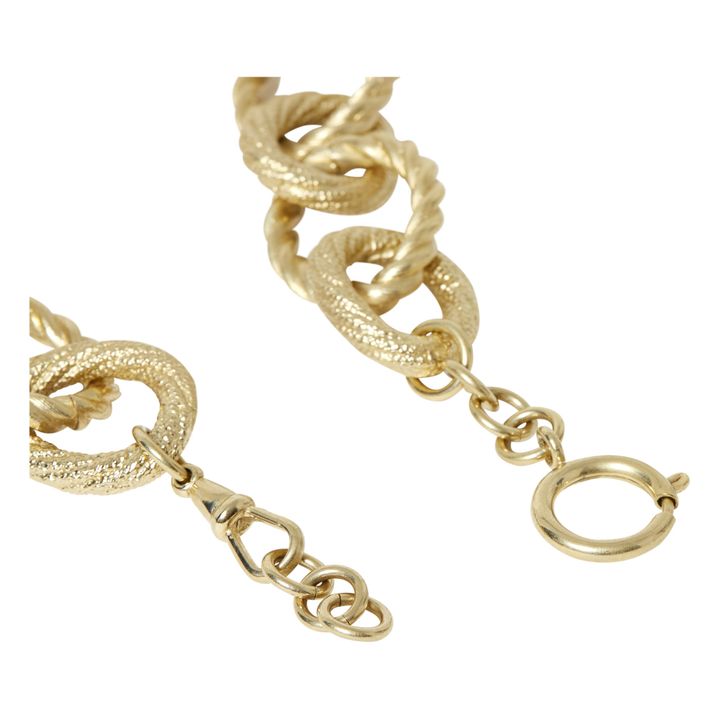 Mrs. Green Smoked Quartz Necklace Gold- Product image n°2