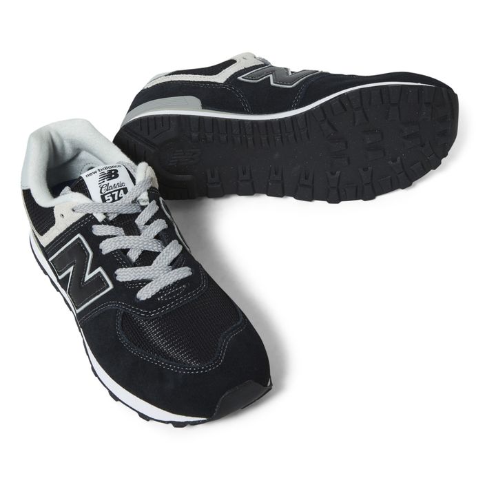 Baskets 574 Lacets | Noir- Image produit n°2