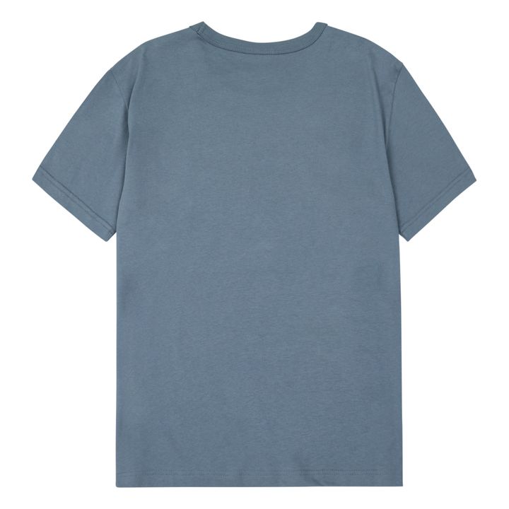 Premium Line - Reverse Weave T-shirt- Men’s Collection - Blu- Immagine del prodotto n°2