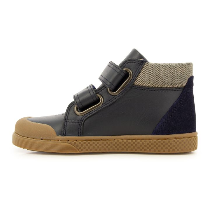 Zapatillas altas con velcro Win Hi V2 | Azul Marino- Imagen del producto n°2
