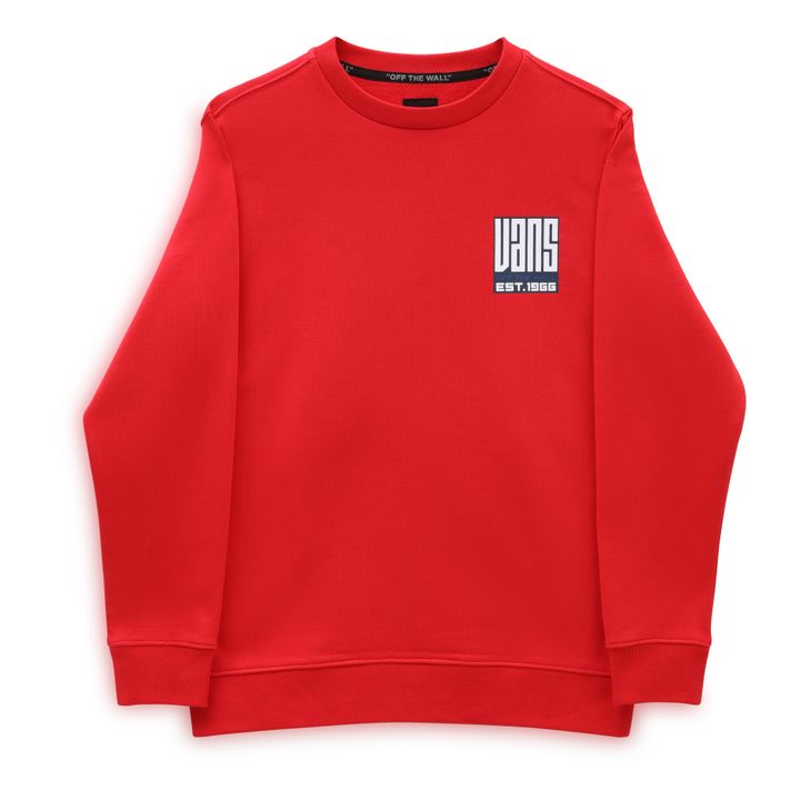Print Sweatshirt Red- Product image n°0