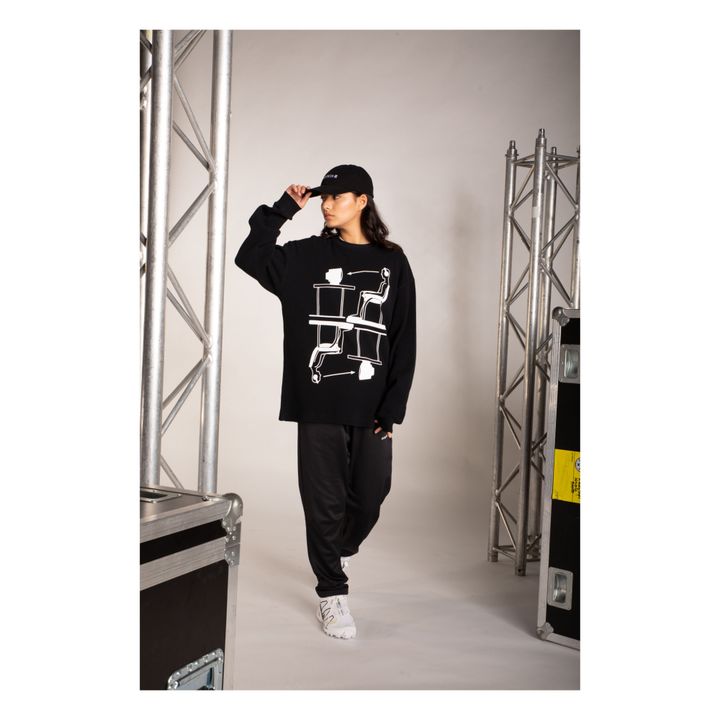 Structure Organic Cotton T-Shirt | Schwarz- Produktbild Nr. 1