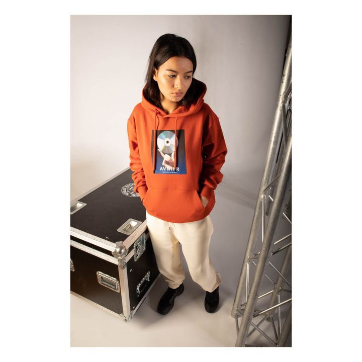 Onset Organic Cotton Hoodie | Orange- Produktbild Nr. 1