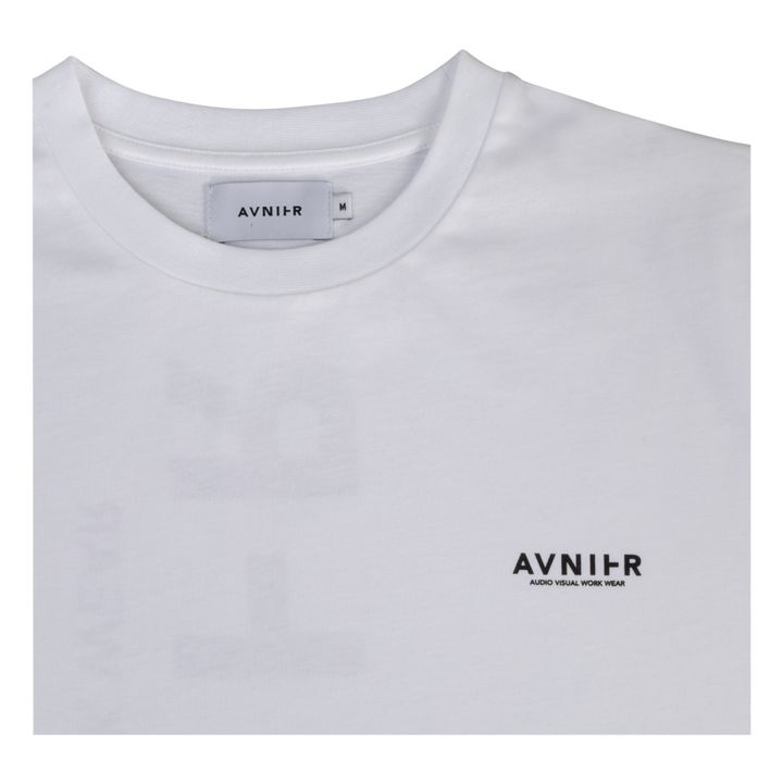 Vertical Organic Cotton T-shirt | Blanco- Imagen del producto n°3