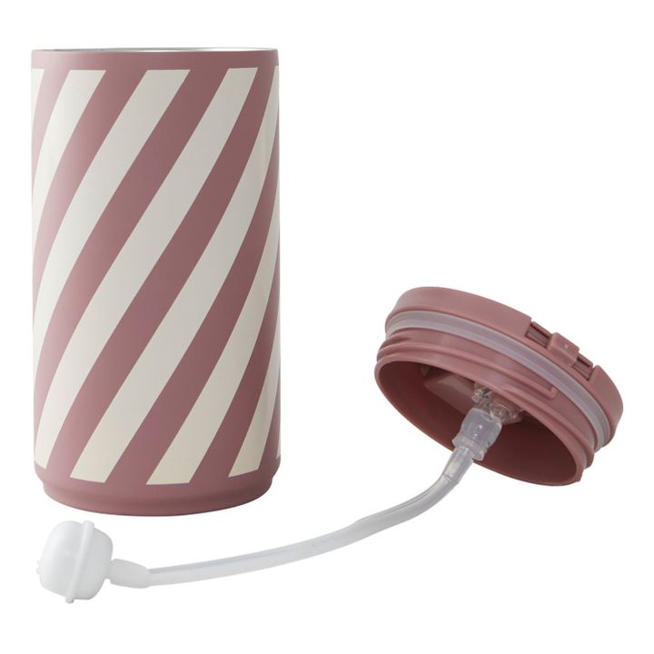 Water Bottle with Straw | Rosa- Imagen del producto n°3