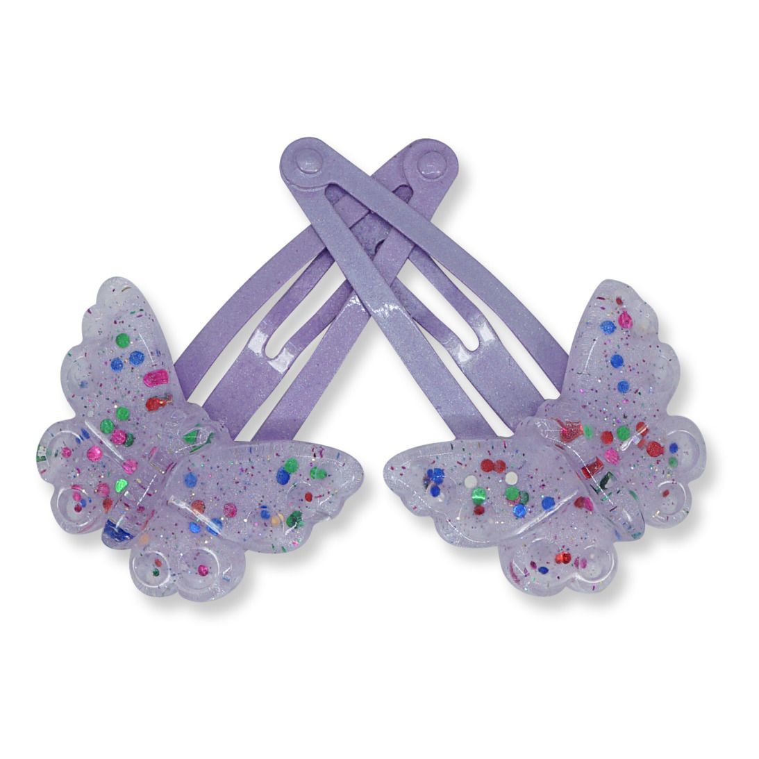 Butterfly Hair Clips | Viola- Immagine del prodotto n°0