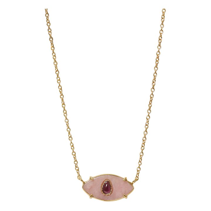 Ayin Opal Necklace Pink- Product image n°0