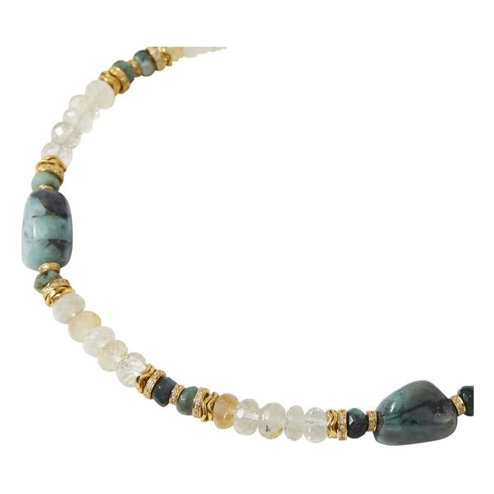 Collier Sarah | Vert- Image produit n°1