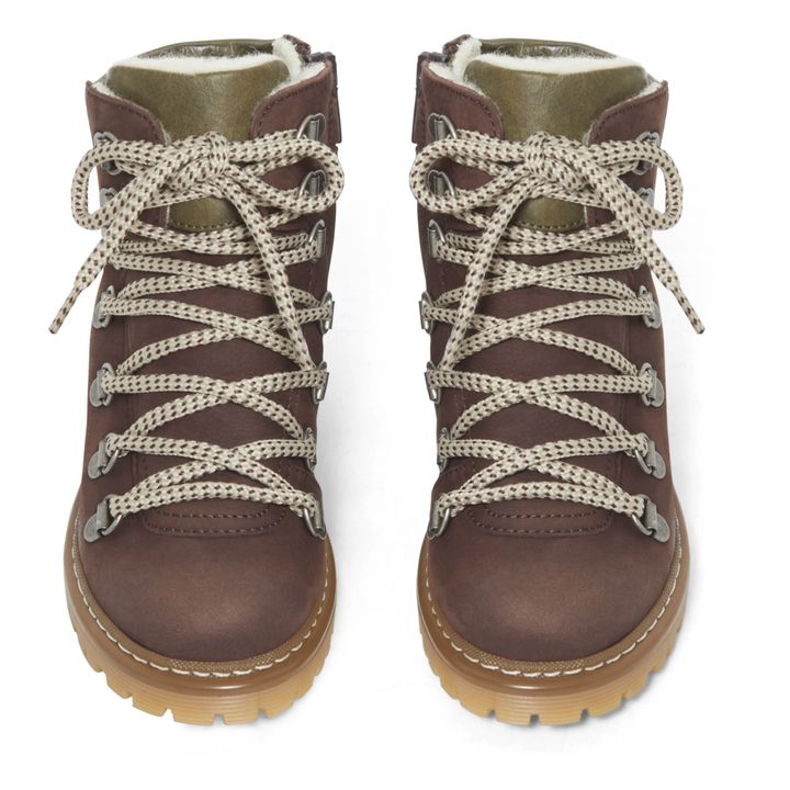 Botas con forro y cordones Tex Ante | Marrón- Imagen del producto n°3