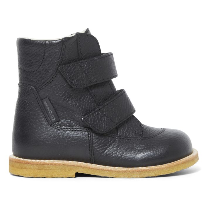 Fleece Lined Velcro Boots Schwarz- Produktbild Nr. 0