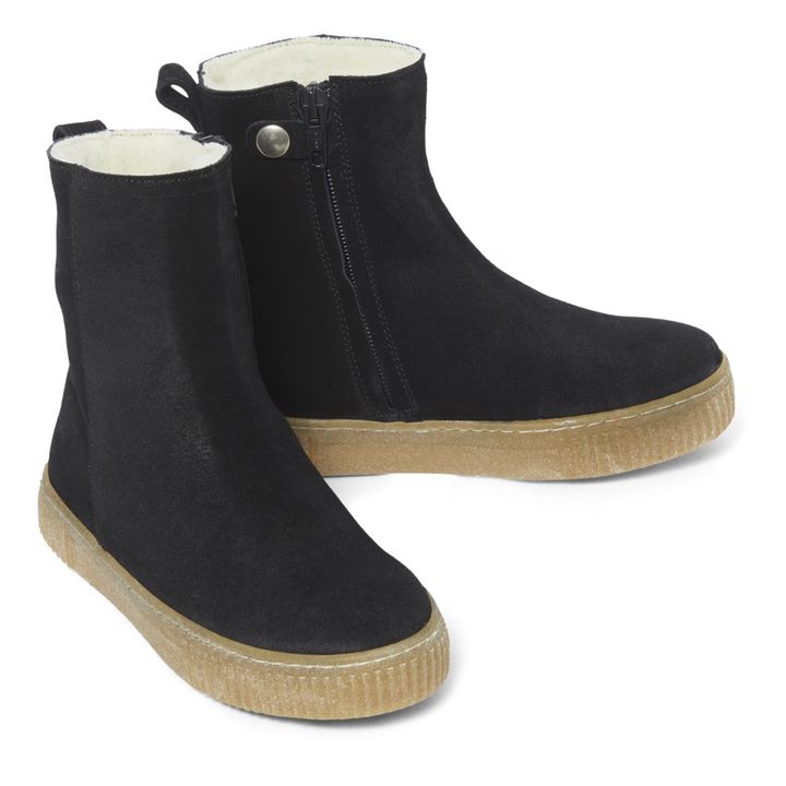 Boots Fourrées | Noir- Image produit n°1