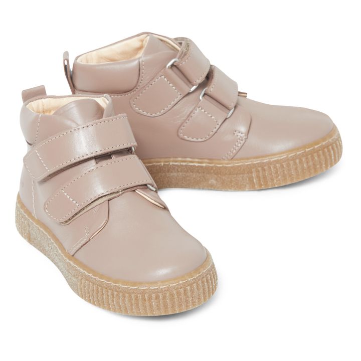 High-Top Velcro Sneakers Rosa Polvo- Imagen del producto n°1