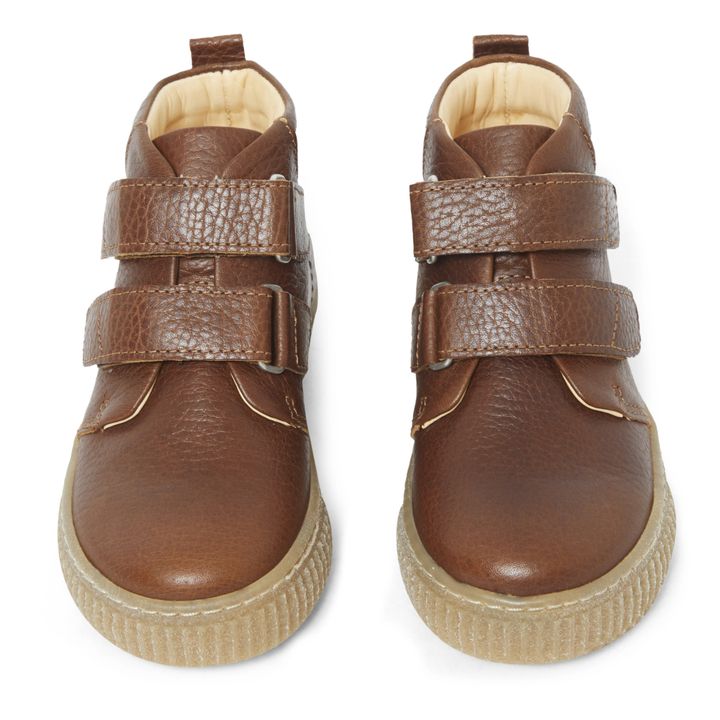 Baskets Montantes Scratchs | Cognac- Image produit n°3
