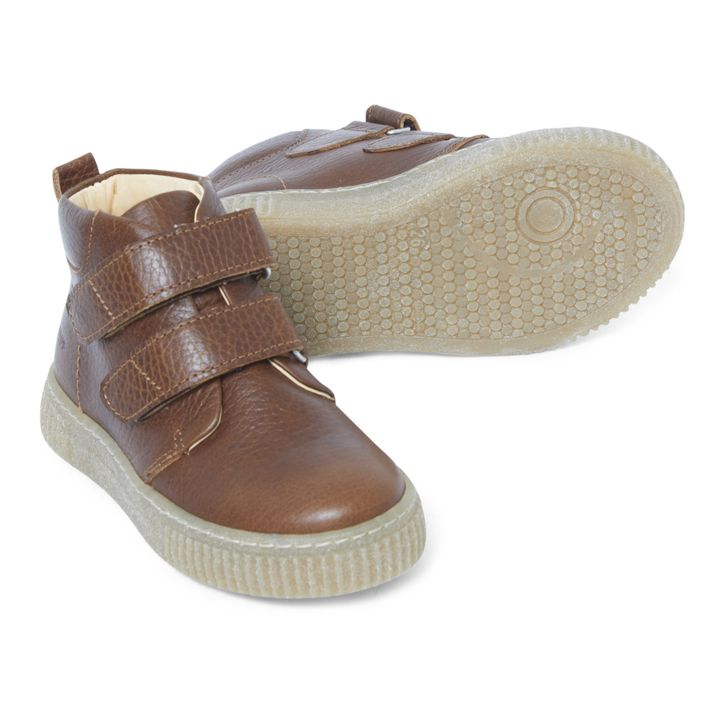 Baskets Montantes Scratchs | Cognac- Image produit n°2