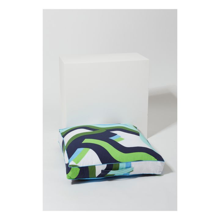 Baignade Floor Cushion Verde- Imagen del producto n°1