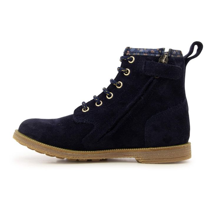 Trip-Rolls Hi Zip Low Boots | Navy blue- Product image n°2