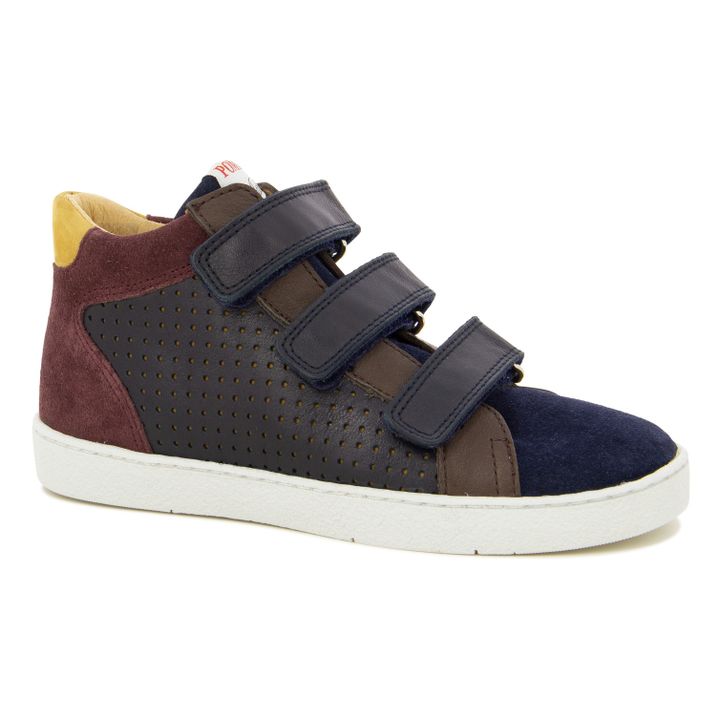 Top Easy Clay Velcro Sneakers | Burdeos- Imagen del producto n°1