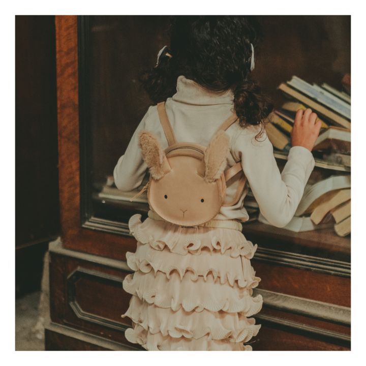 Sac À Dos Lapin Des Neiges | Rose pâle- Image produit n°1