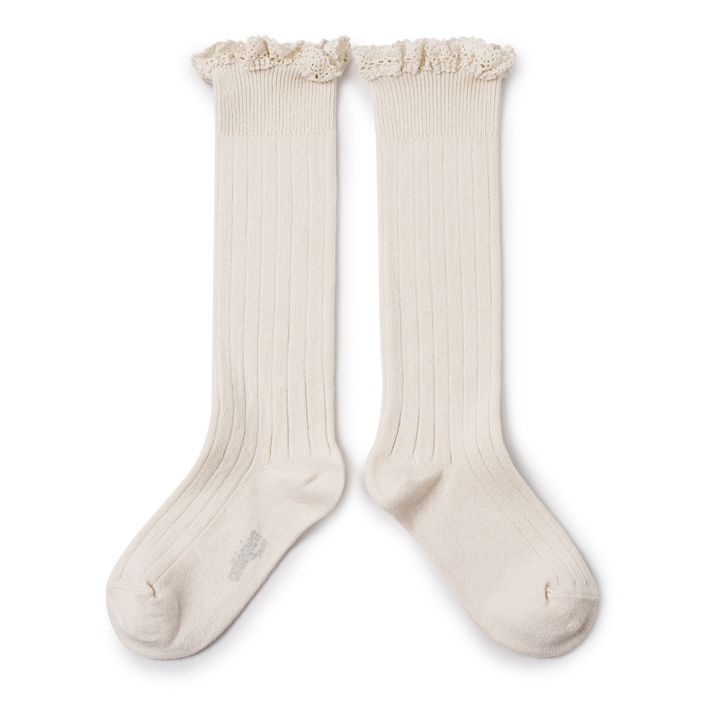 Chaussettes Joséphine | Ecru- Image produit n°0