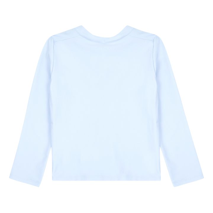 T-Shirt Anti-UV Polyamide Recyclé Oscar | Bleu ciel- Image produit n°2