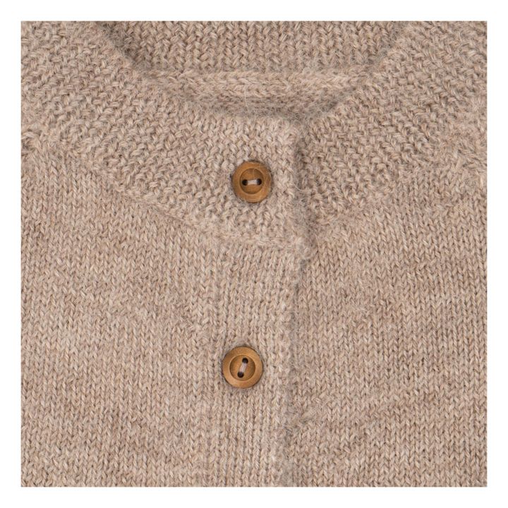 Kobenhavn Alpaca Cardigan | Beige- Produktbild Nr. 6