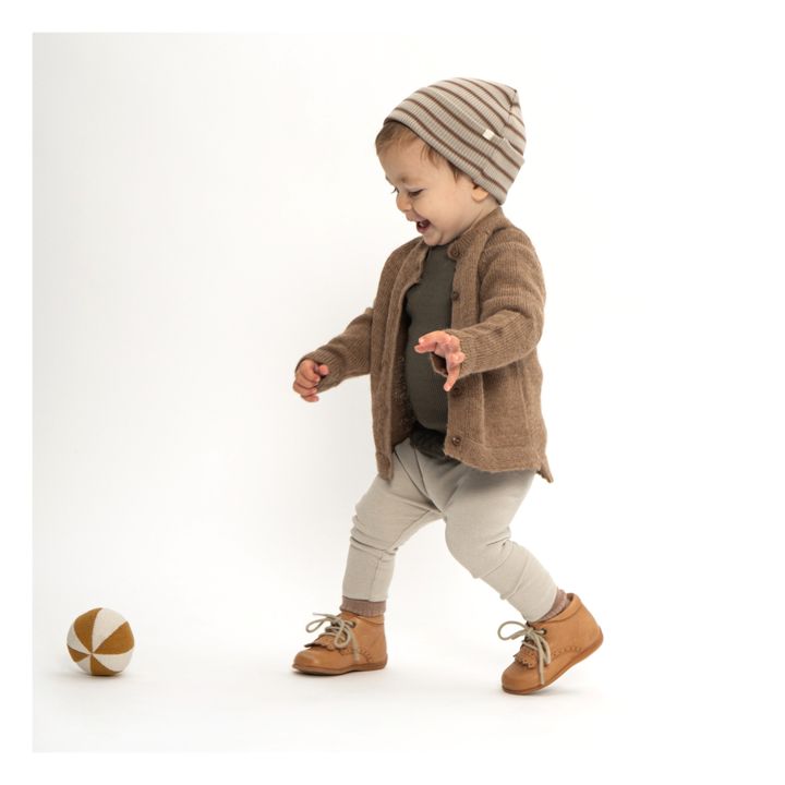 Cardigan Alpaga Kobenhavn | Camel- Image produit n°6