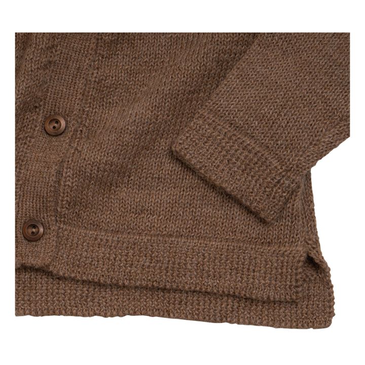 Cardigan Alpaga Kobenhavn | Camel- Image produit n°8