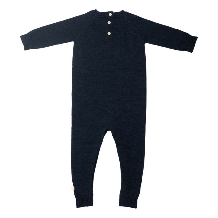 Daydream Merino Wool Jumpsuit | Navy blue- Product image n°4