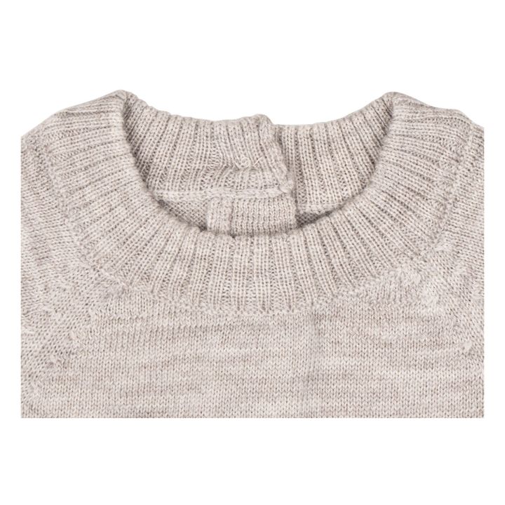 Delmar Merino Wool Jumper | Gris Claro- Imagen del producto n°2