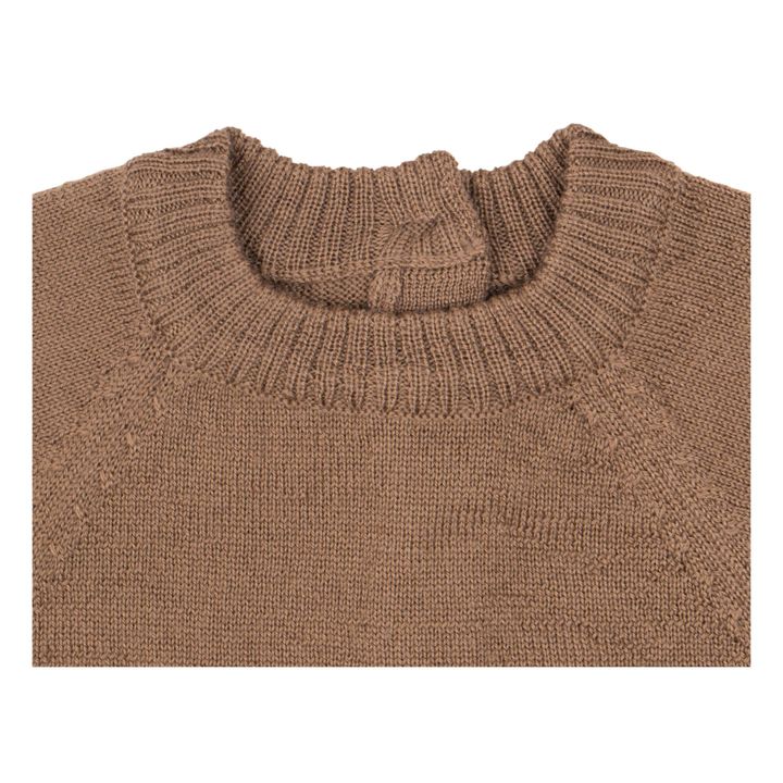 Delmar Merino Wool Jumper | Camel- Imagen del producto n°2