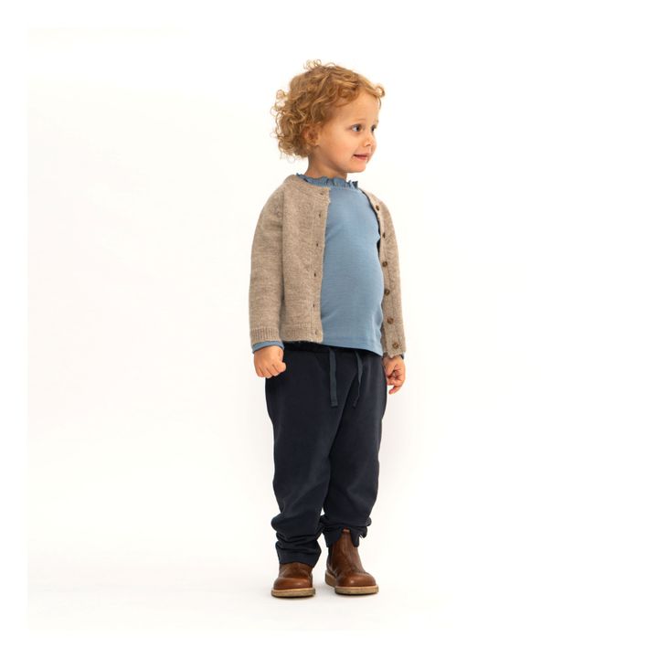 Energi Organic Cotton Joggers | Blu petrolio- Immagine del prodotto n°1