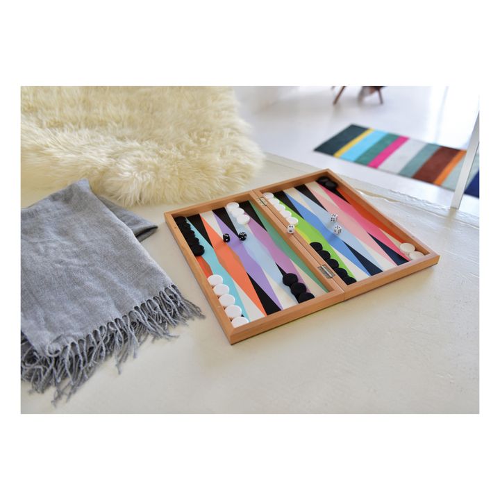 Backgammon-Spiel aus Holz - Produktbild Nr. 1