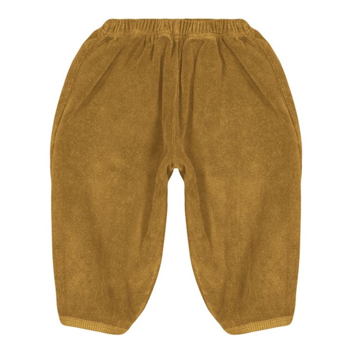 Sarouel Eponge Coton Bio Porgy Ocre- Image produit n°0