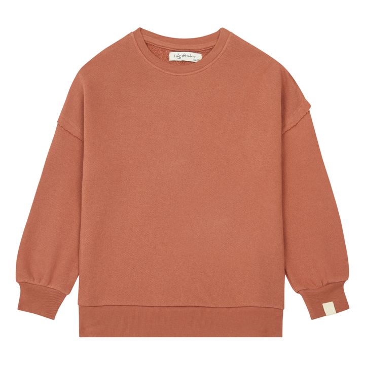Mike Organic Cotton Sweatshirt Coral- Imagen del producto n°0