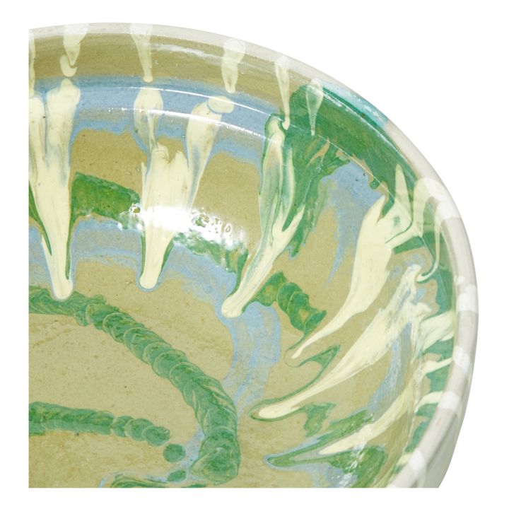 Ceramic Salad Bowl Green- Product image n°4