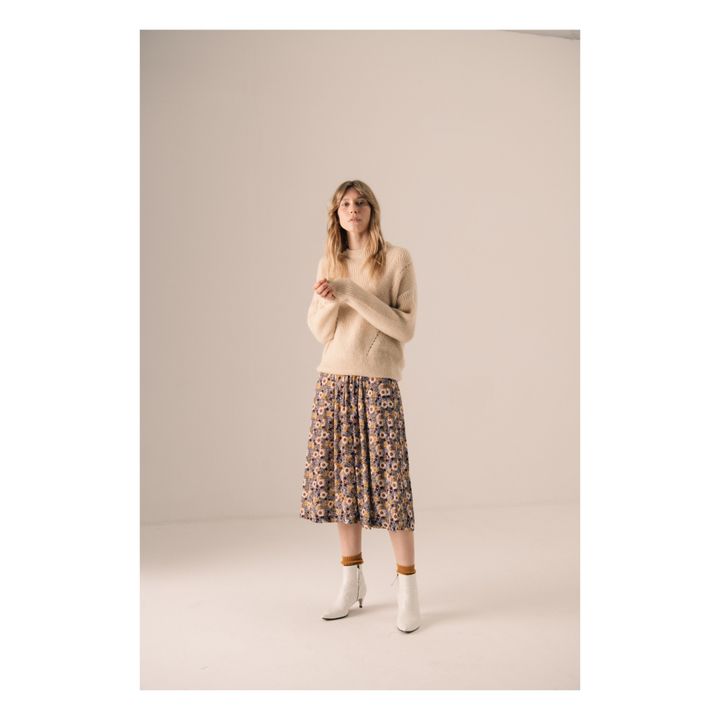Bancha Fauve Midi Skirt Azul- Imagen del producto n°3