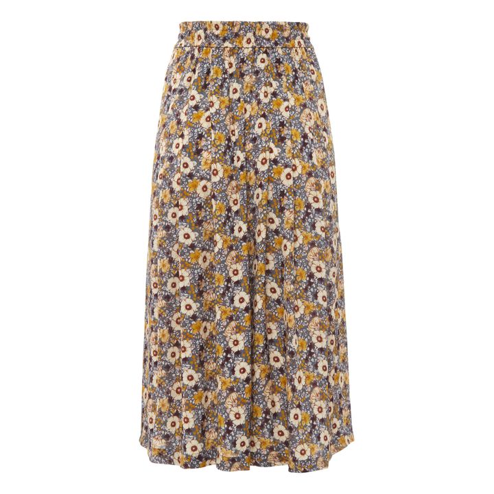 Bancha Fauve Midi Skirt Azul- Imagen del producto n°4