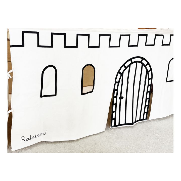 Schloss Tischhütte aus Baumwolle Schwarz- Produktbild Nr. 2
