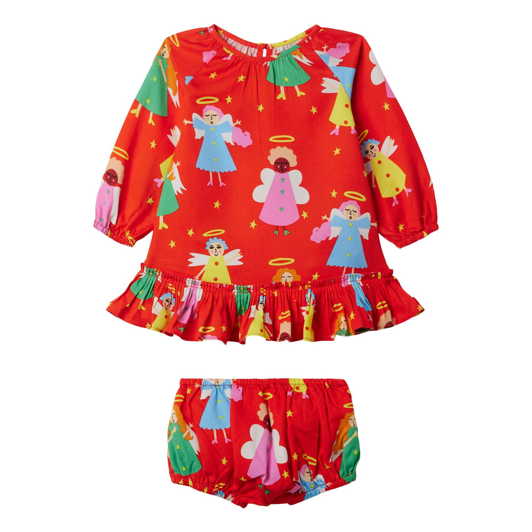 Angels Tencel Dress | Red- Product image n°0