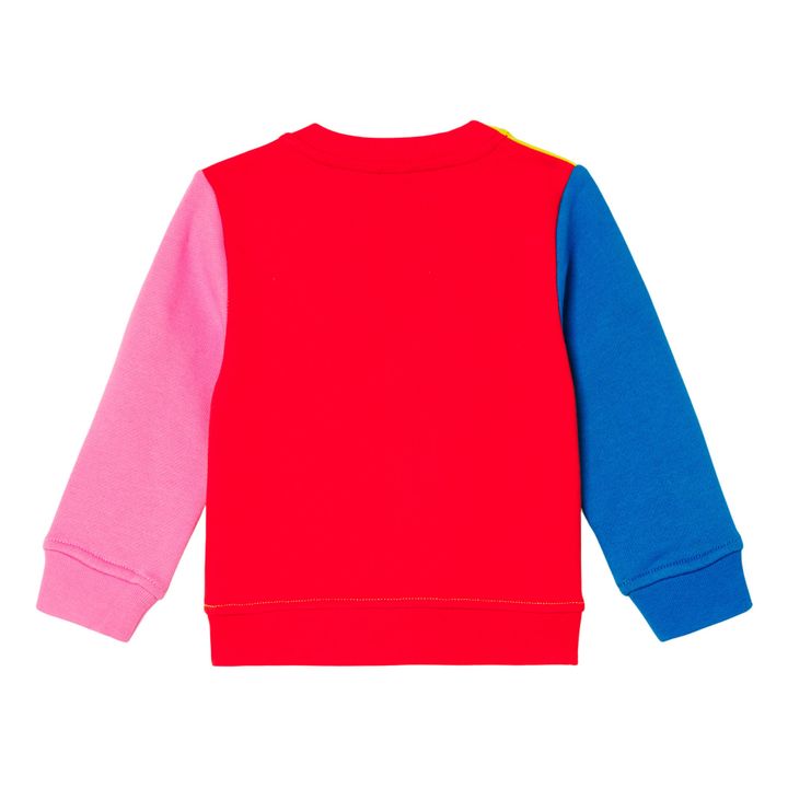 Multicoloured Organic Cotton Apple Sweatshirt | Yellow- Product image n°1