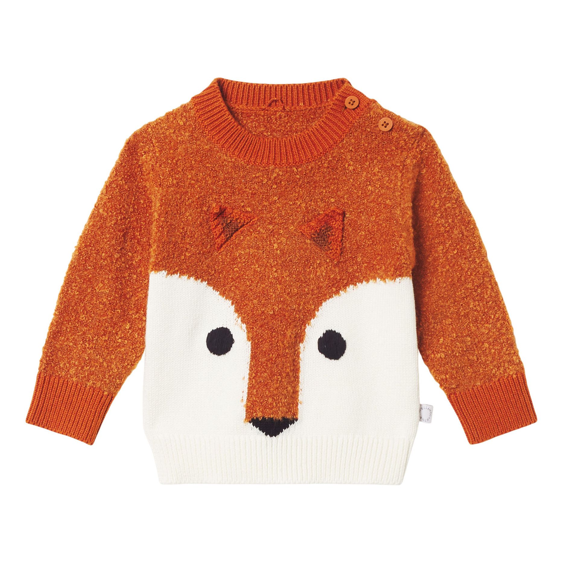 Pull Laine Renard | Orange- Image produit n°0