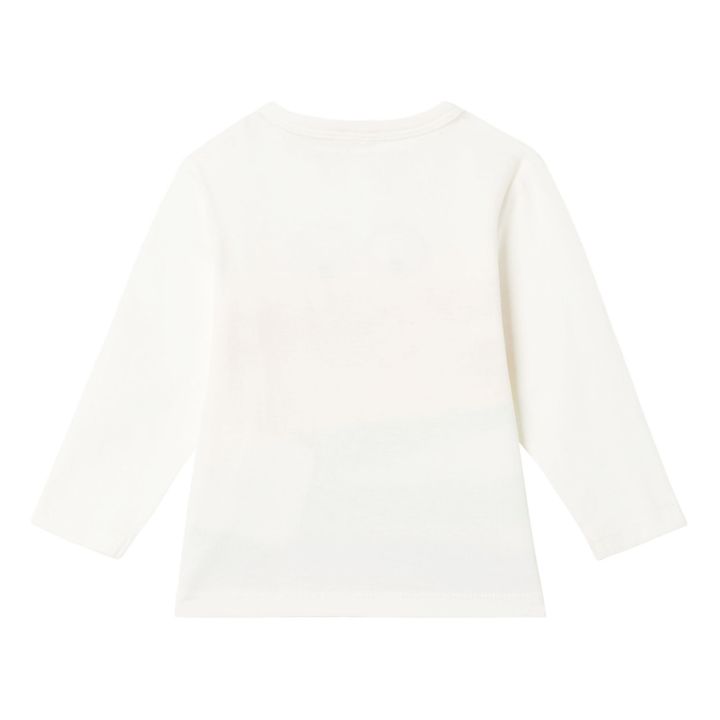 T-shirt Arc en Ciel Coton Bio Blanc- Image produit n°1
