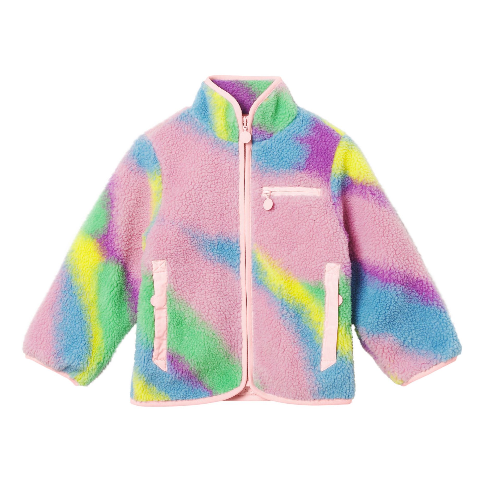 Chaqueta polar Poliéster reciclado | Rosa- Imagen del producto n°0