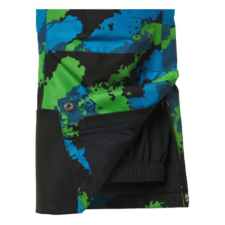 Pantalon de Ski Tricolore Polyester Recyclé - Collection Ski | Noir- Image produit n°1