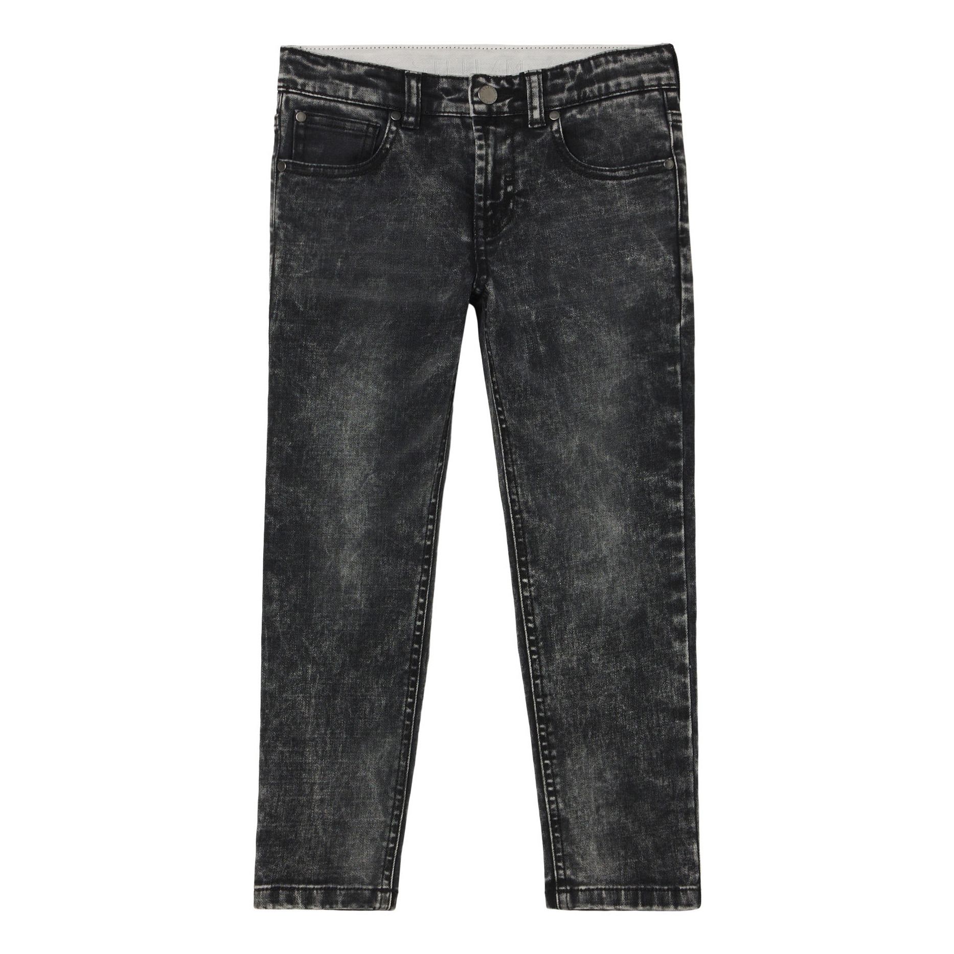 Pantalon Denim Slim | Noir- Image produit n°0