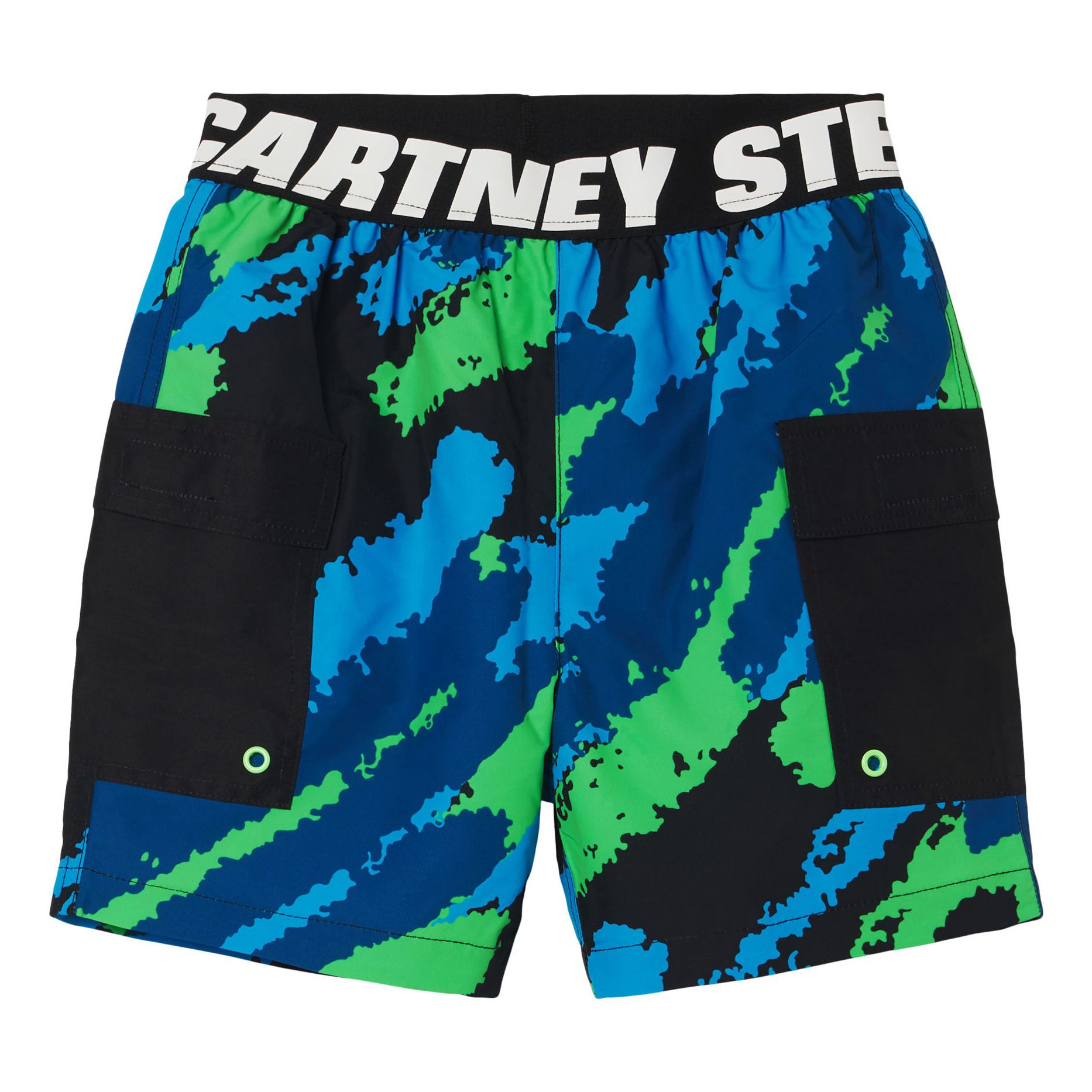 Recycled Polyester Swim Trunks - Active Wear Collection | Black- Product image n°0
