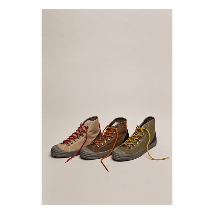 Scarpe da ginnastica alte Star Hiker | Verde militare- Immagine del prodotto n°1
