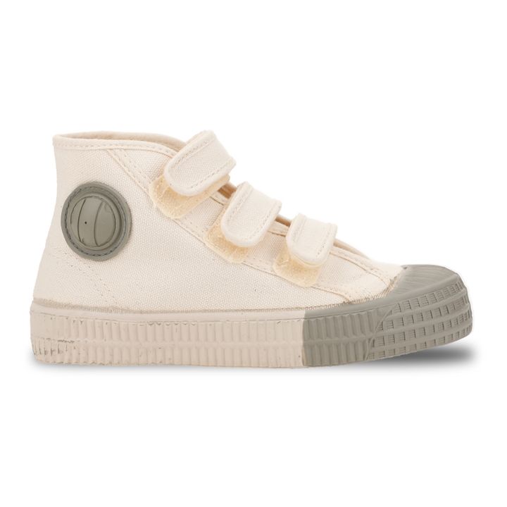 Baskets Montantes Scratchs | Beige- Image produit n°0